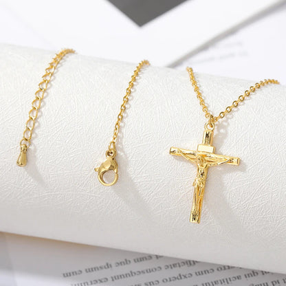 Crucifix Pendant Necklace