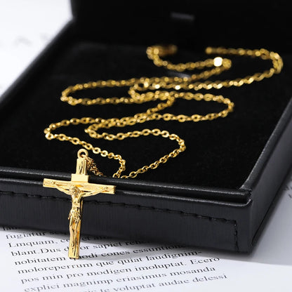 Crucifix Pendant Necklace