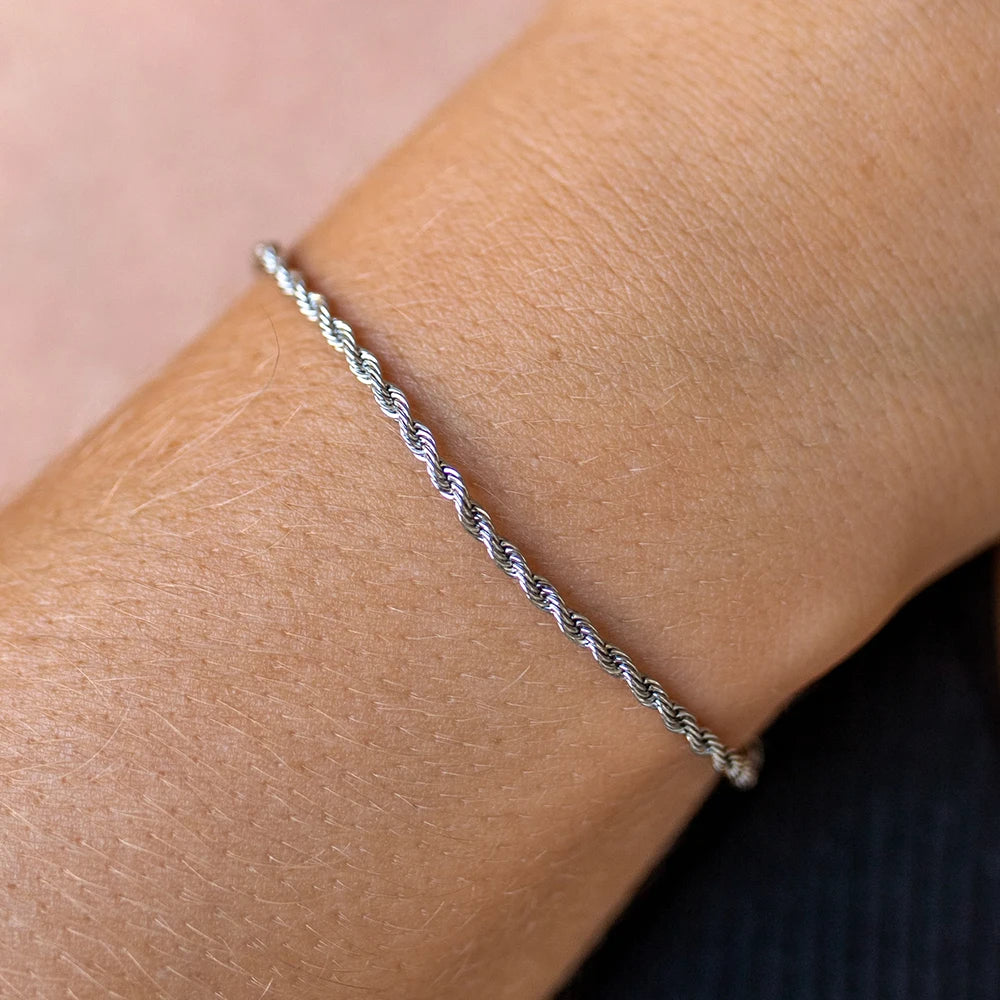 Seilarmband (Silber)