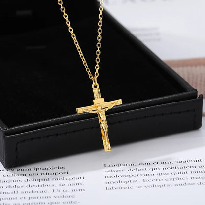 Crucifix Pendant Necklace