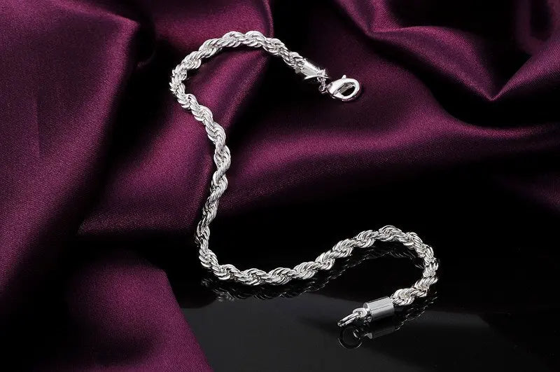 Seilarmband (Silber)