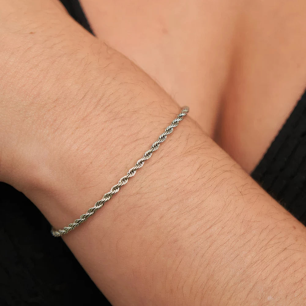 Seilarmband (Silber)