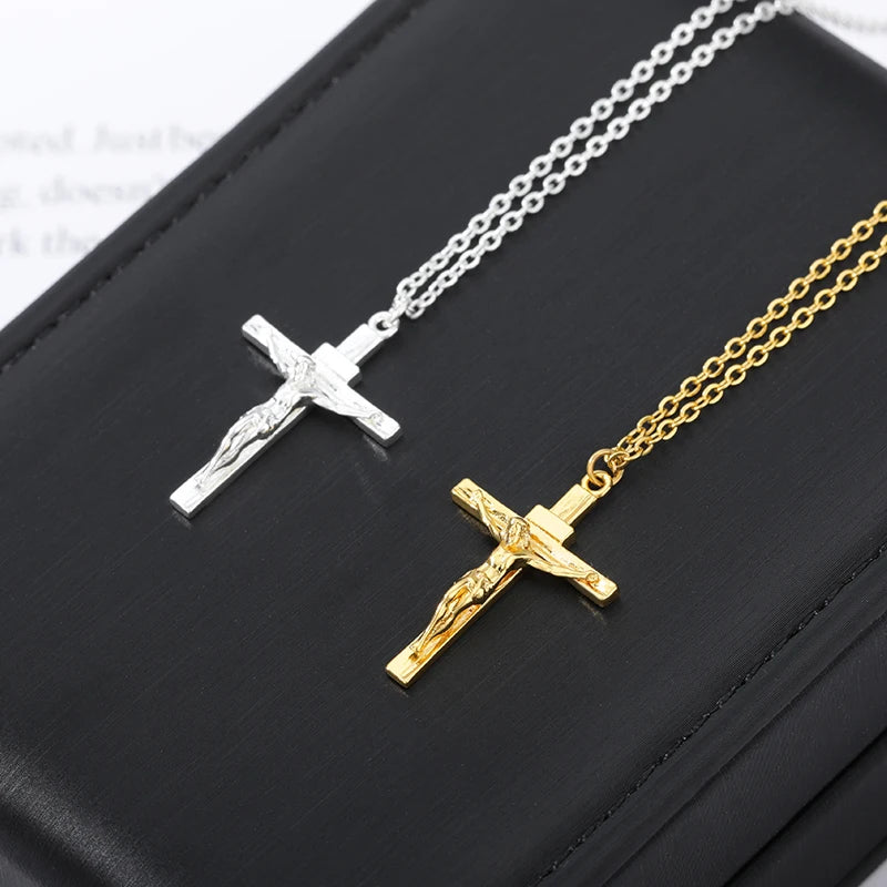 Crucifix Pendant Necklace