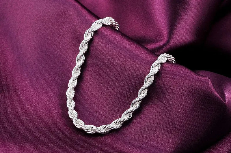 Seilarmband (Silber)