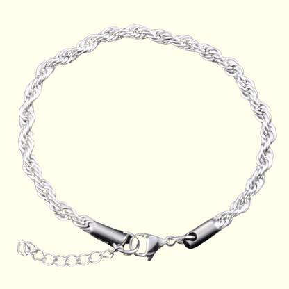 Rope Bracelet (Silver)