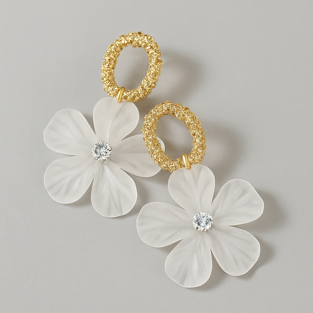 Elysian Petal Earrings