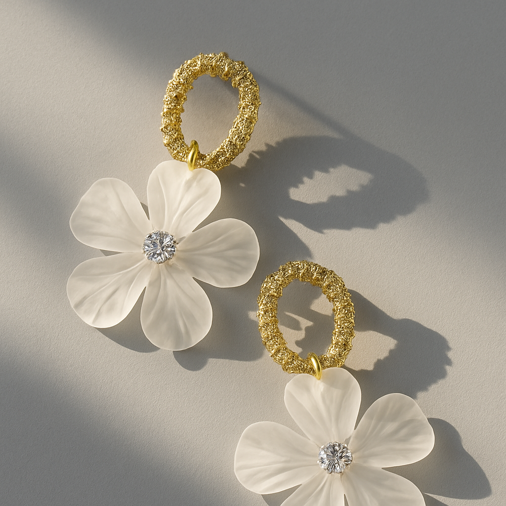 Elysian Petal Earrings