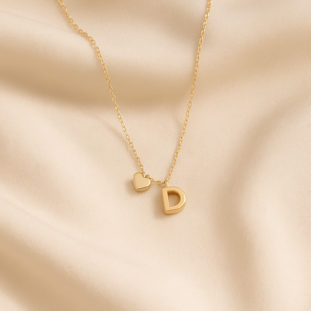 Lover’s Initial Necklace