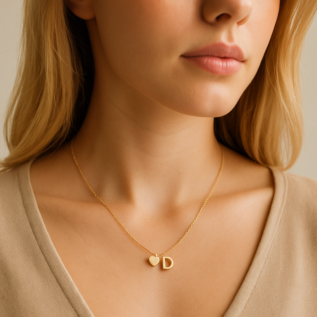 Lover’s Initial Necklace