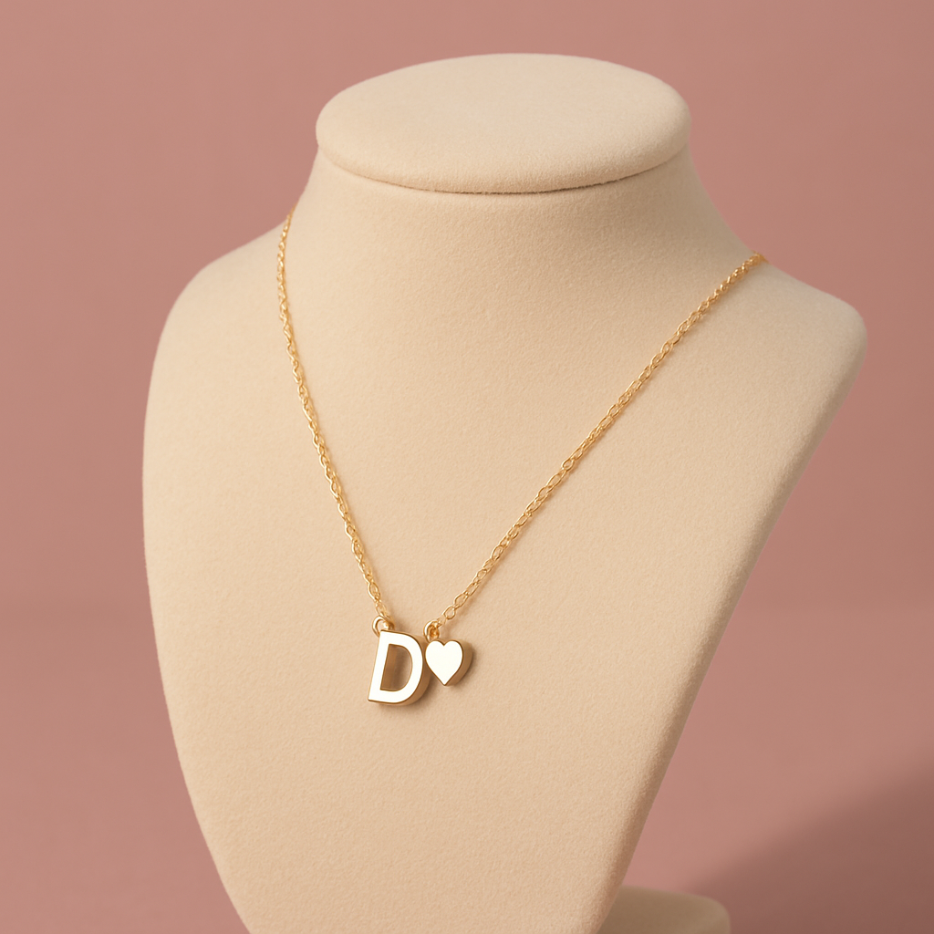 Lover’s Initial Necklace