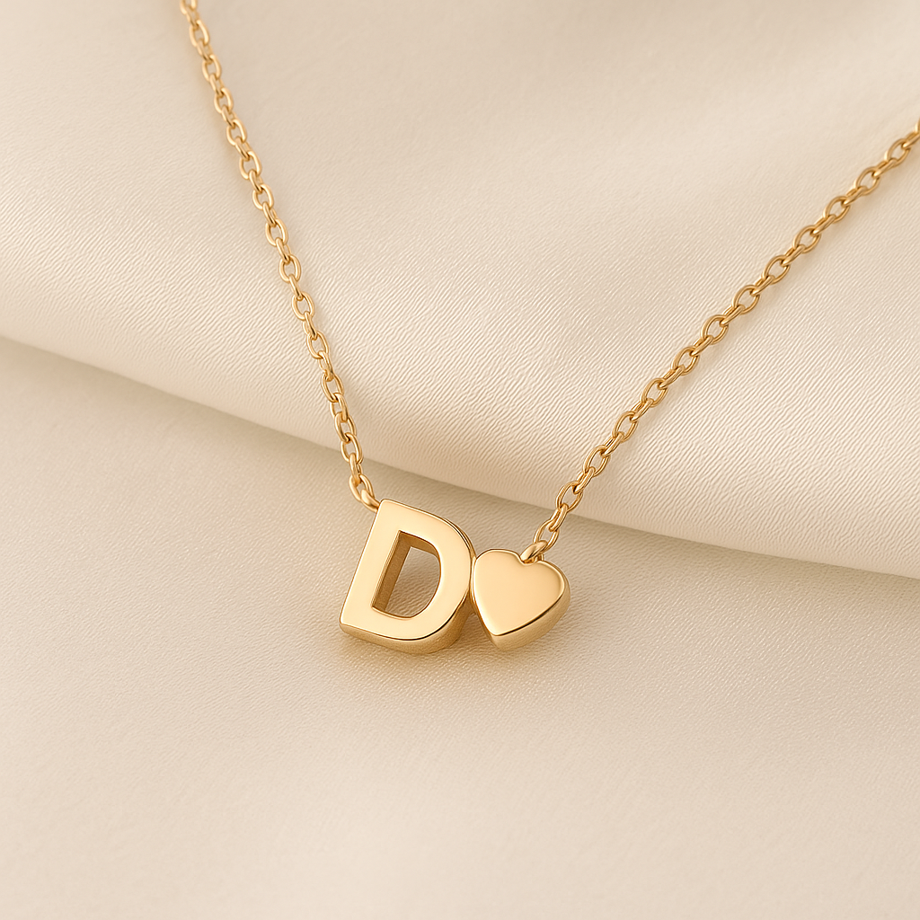 Lover’s Initial Necklace