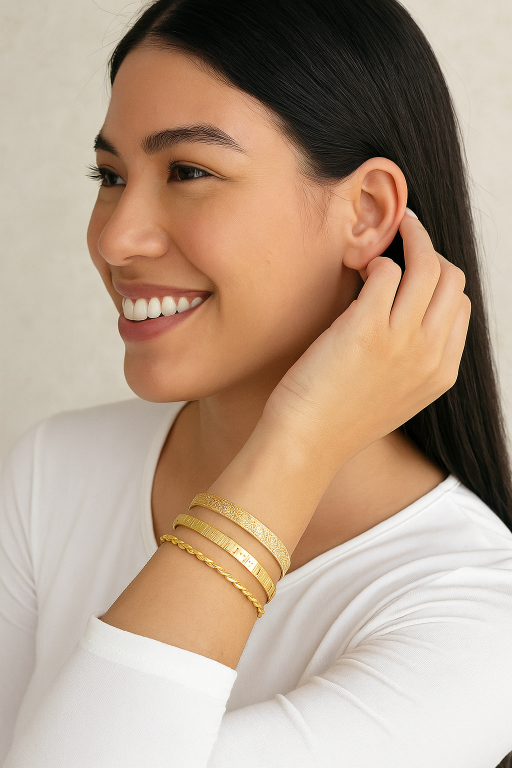 Bracelets en or Ornare