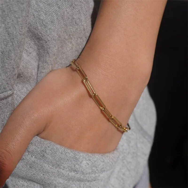 Panzerarmband mit kubanischem Gliederarmband