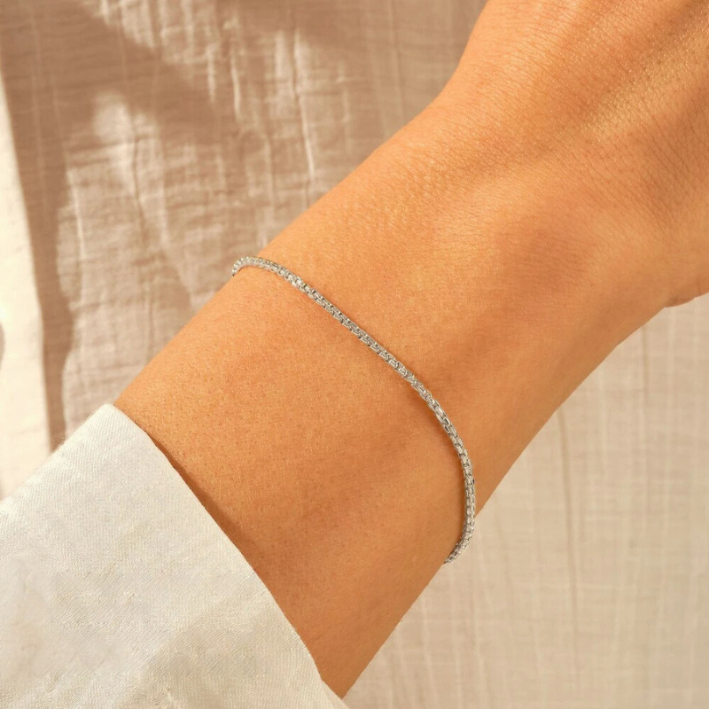 Silver Stainless Steel Bracelet