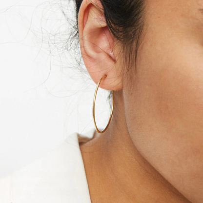 40mm Large Hoop Earrings