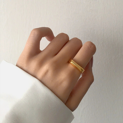 Rectangular Smooth Ring