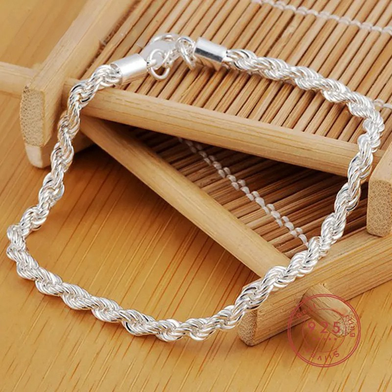 Seilarmband (Silber)