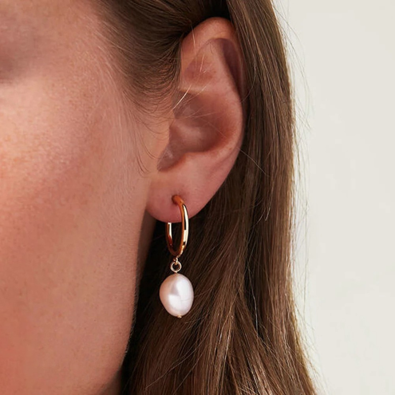 Boucles d'oreilles en perles