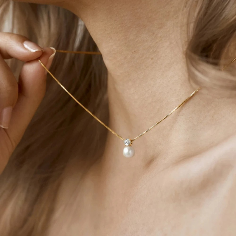 Collier boule de perles