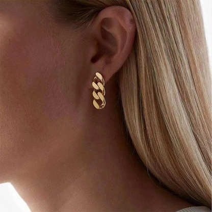 Cuban Link Earrings