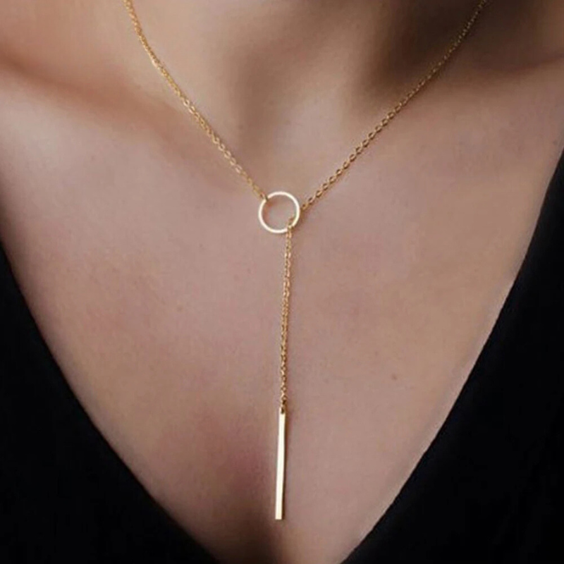 Round Stick Necklace