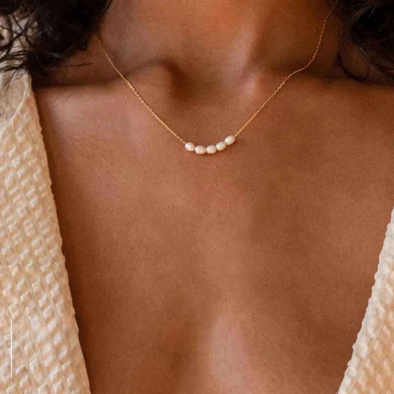 5 Pearl Necklace