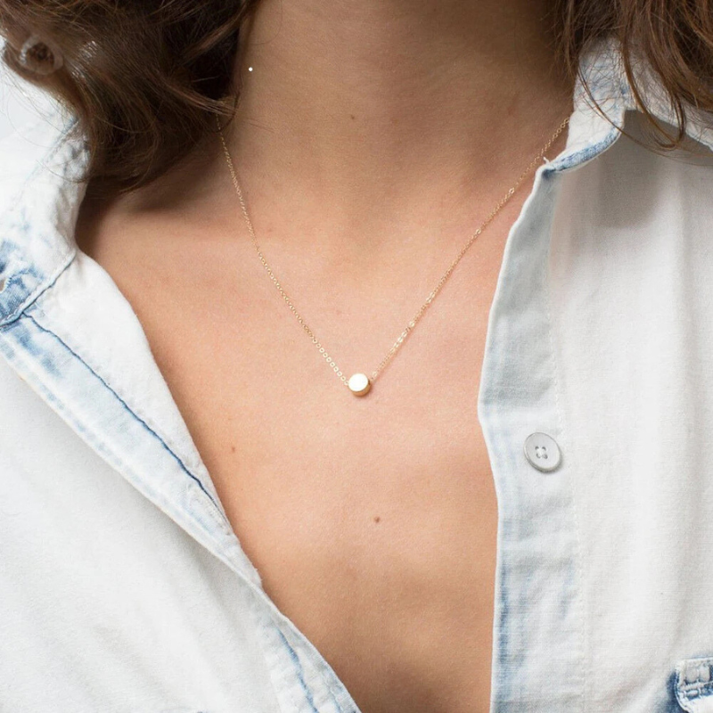 Coin Pendant Necklace