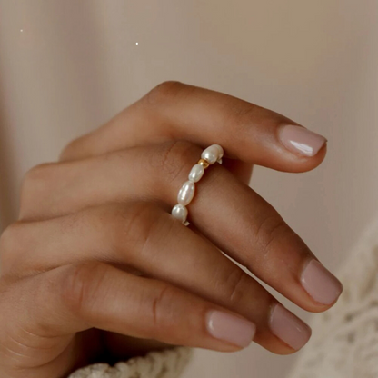 Pearl Finger Ring